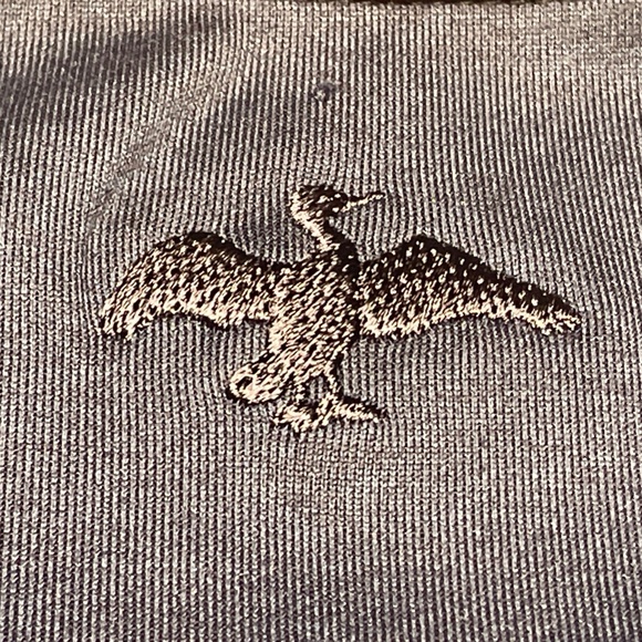 Harlestons Performance Crew Long Sleeve Shirt Color Blue Size Large Tailored Fit - Picture 16 of 16